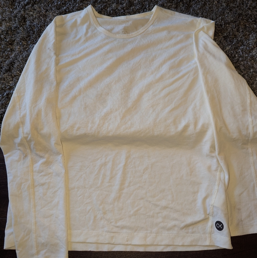 Outerknown White H2OK Long Sleeve